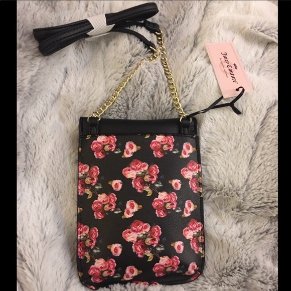 Juicy Couture Cellie Mini Crossbody floral purse - Picture 2 of 6